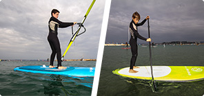 La pratique Aerial Windsup